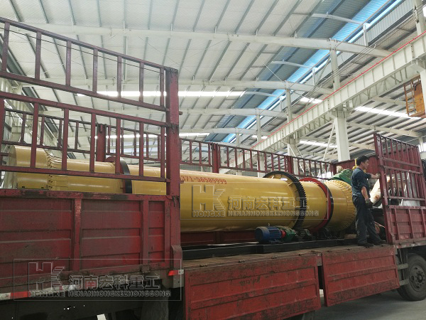   福建的用戶，你采購(gòu)的雞糞烘干機(jī)已發(fā)貨，請(qǐng)注意查收
