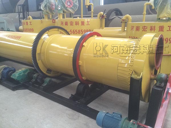  山東的客戶，您采購(gòu)的0.8x6m雞糞烘干機(jī)已發(fā)出